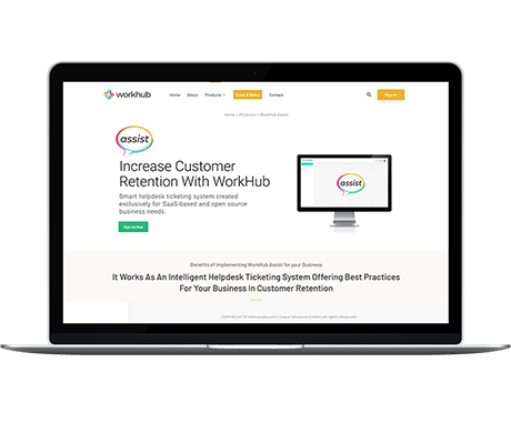 workhub assist helpdesk ticketing system