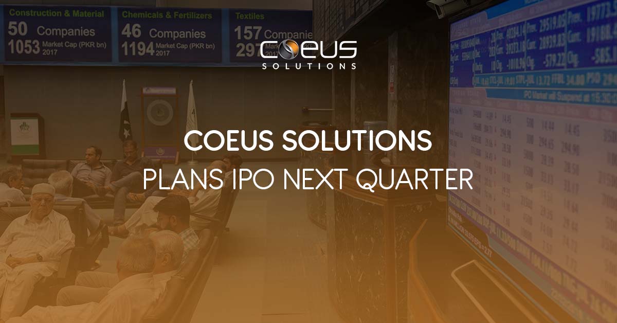 Coeus Solutions Plans IPO Next Quarter